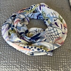 Floral Patterned Scarf
